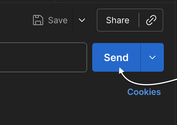 Click Send to make the API call